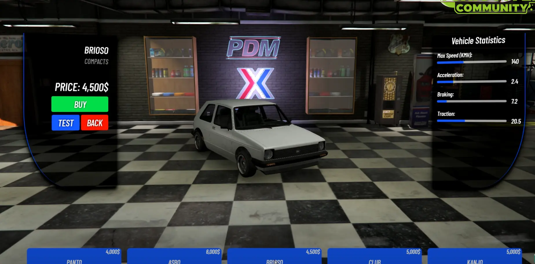 FiveM Vehicle Shop Script for QBCore – Realistic Car Dealership System