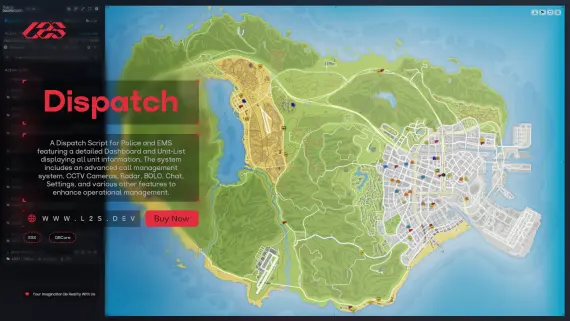 L2S-Dispatch (Open Source) – Advanced Police & EMS Dispatch Script