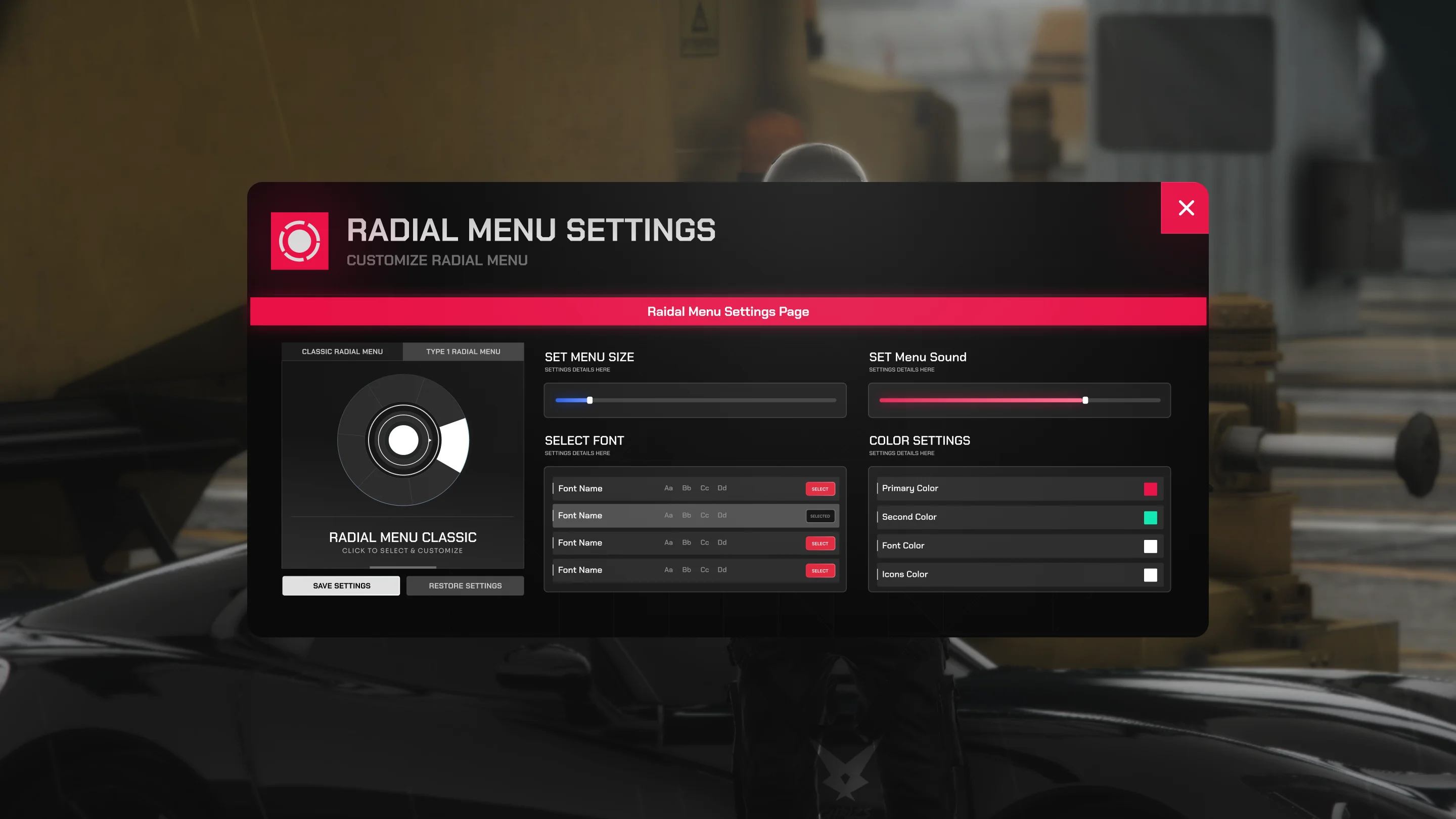 Debux Radial Menu Esx & QBCore.webp