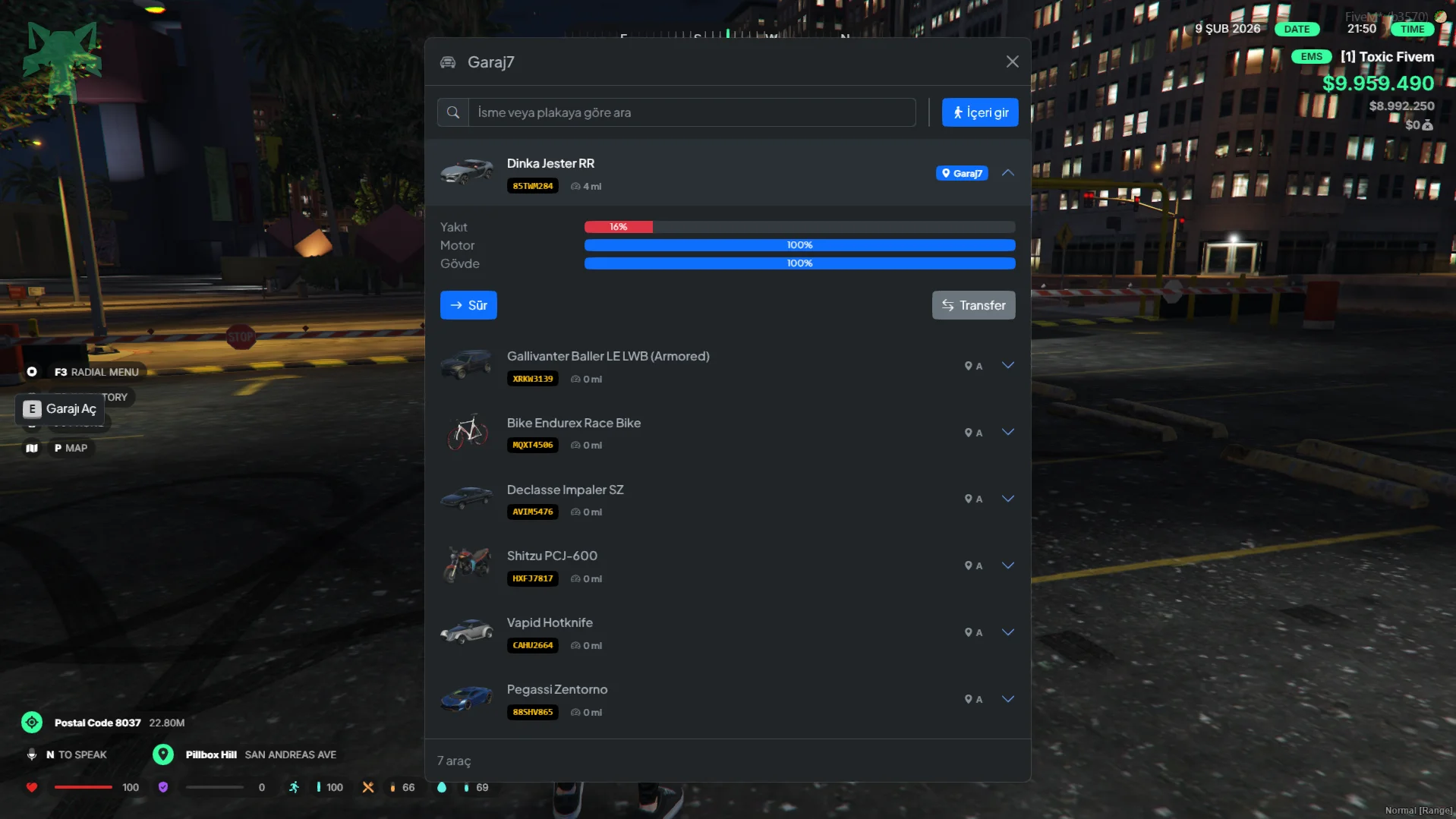 JG-ADVANCED GARAGE V3 - Open Source - QBCore / Qbox / Esx