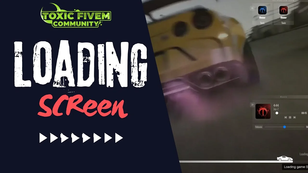 Free FiveM Loading Screen Script – Customizable & Optimized Design