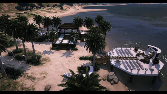 Sakura Mods  Wedding on Beach.webp