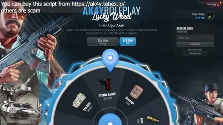 FiveM Daily Lucky Wheel  Lucky Wheel.webp