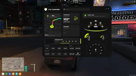 FiveM Car Controller