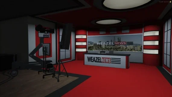 Weazel News Interior Weazel News Interior