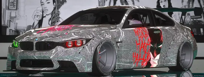 BMW M4 BatJoker Edition