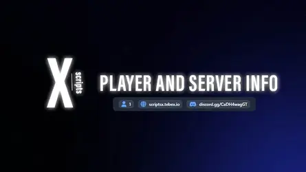 FiveM Player & Server Info HUD