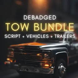 Tow Bundle Script + Vehicles + Trailers No Branded