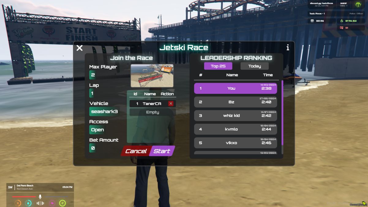 Racing script ESX - QBCore