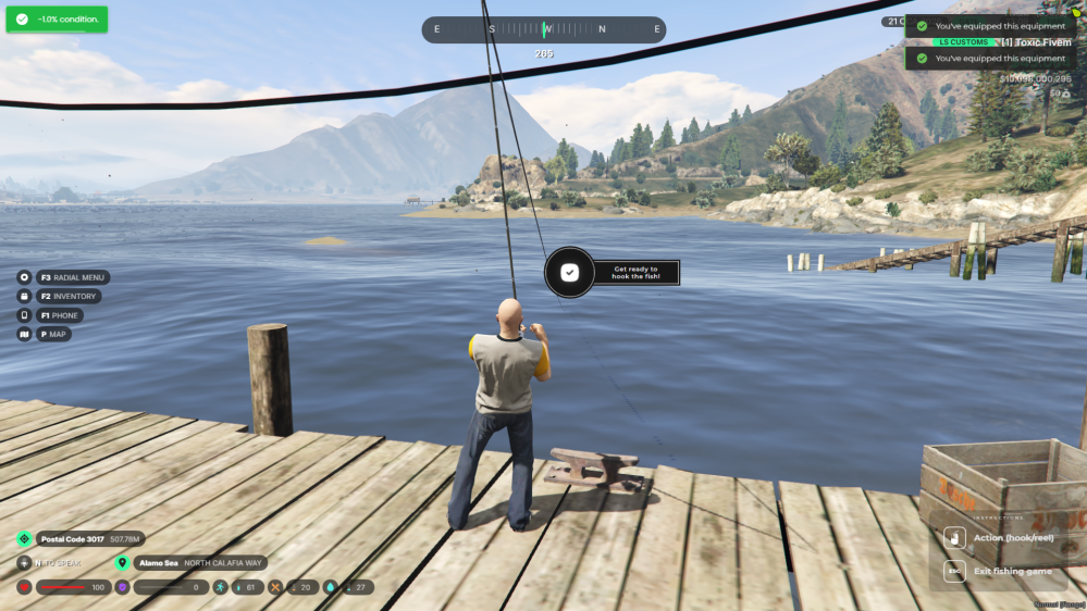 ESX - QBCore Fishing Smilator - Download Now