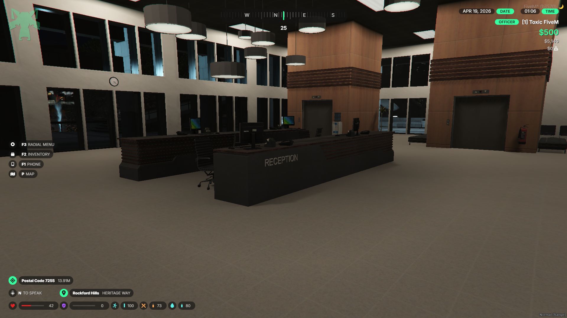Map4all Plaza - Lobby and office floors