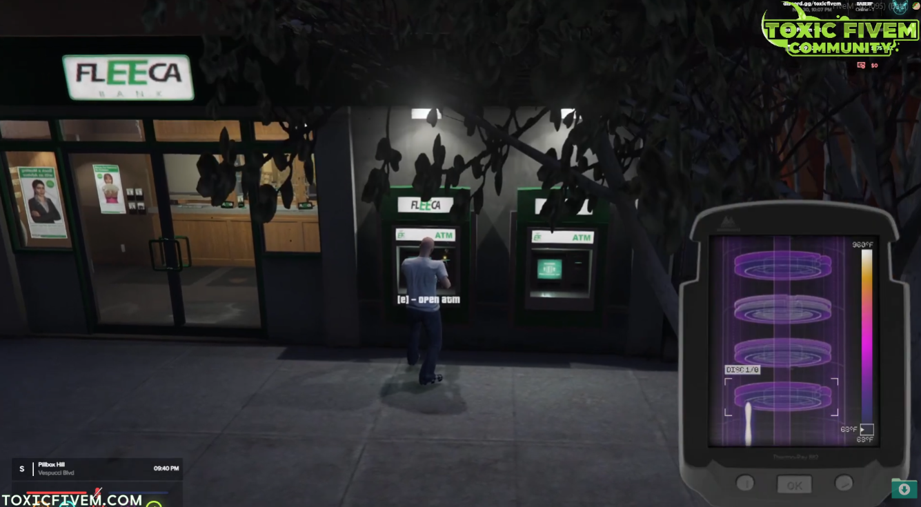 FiveM ATM Robbery Script - Open Sources - Download Now