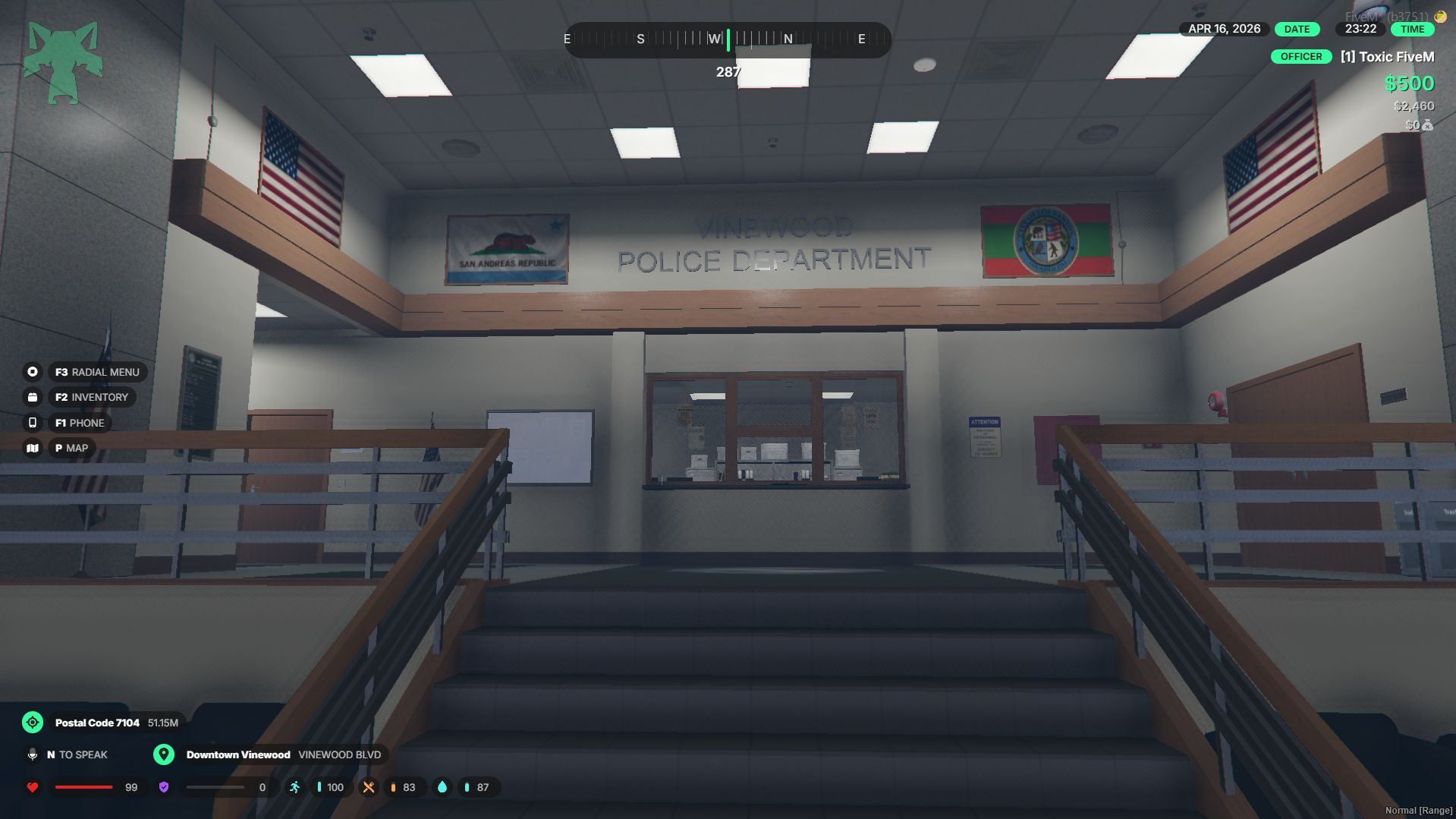 Artex Vinewood lspd mlo fivem