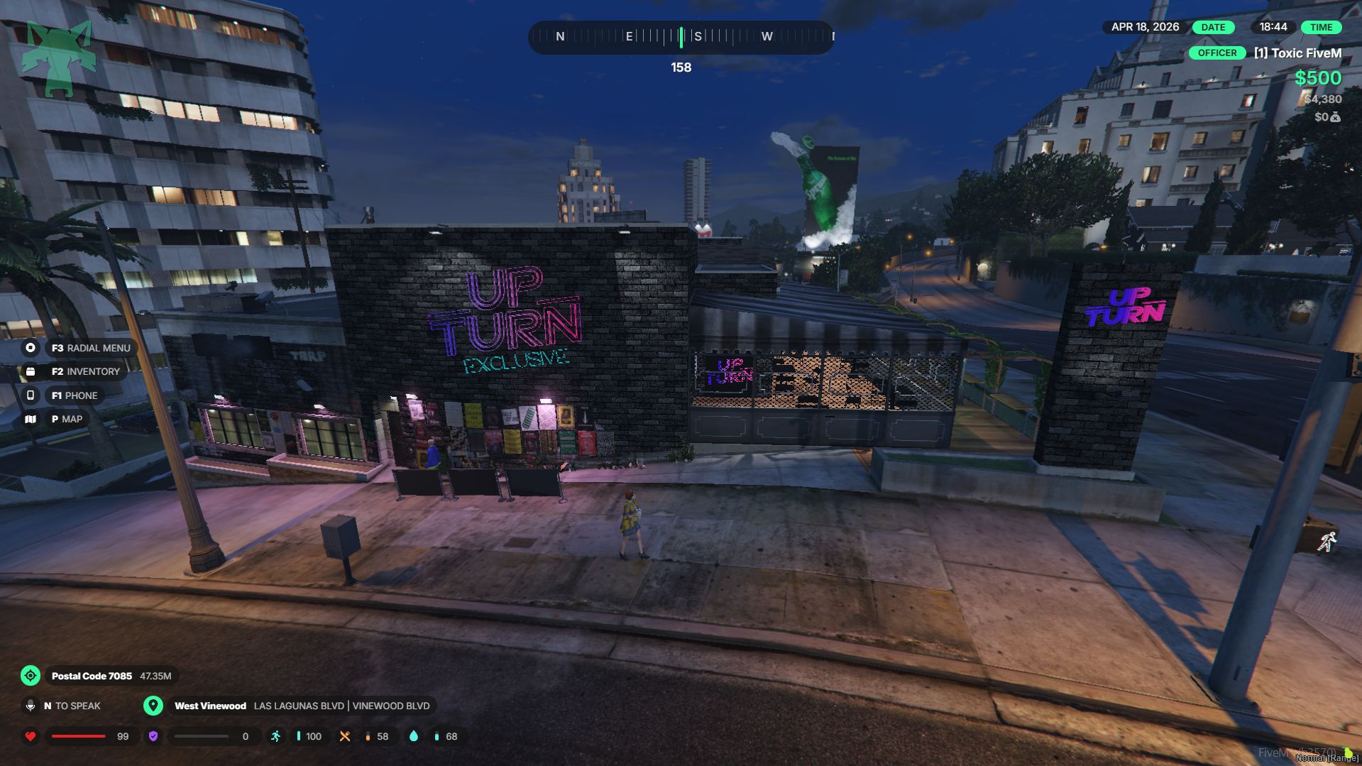 FiveM UpTurn Exclusive NighClub & Cafe mlo