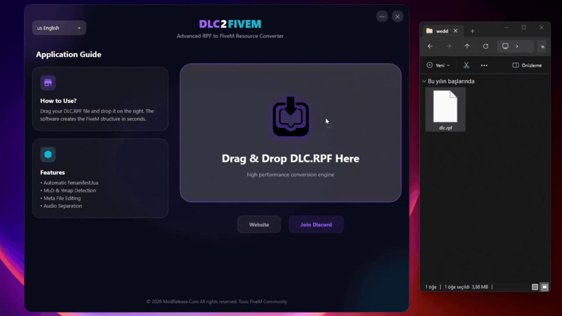 🚀 Convert Any RPF Vehicle & MLO to FiveM Instantly with DLC2FiveM Pro
