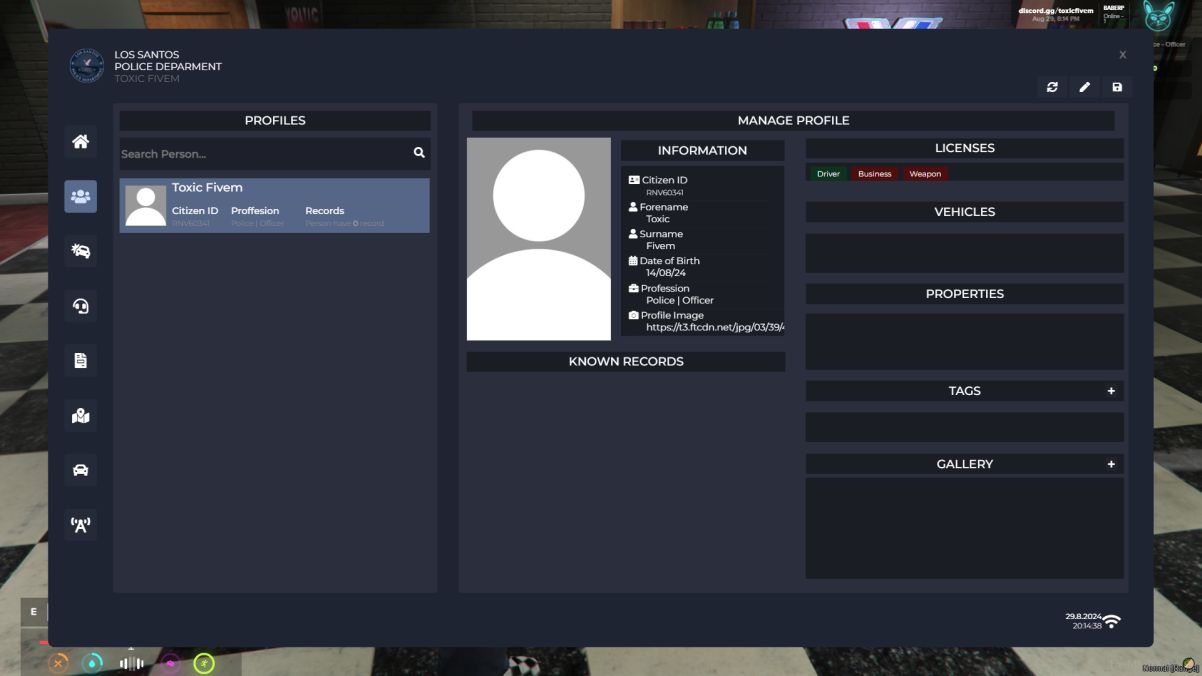 Police mdt script