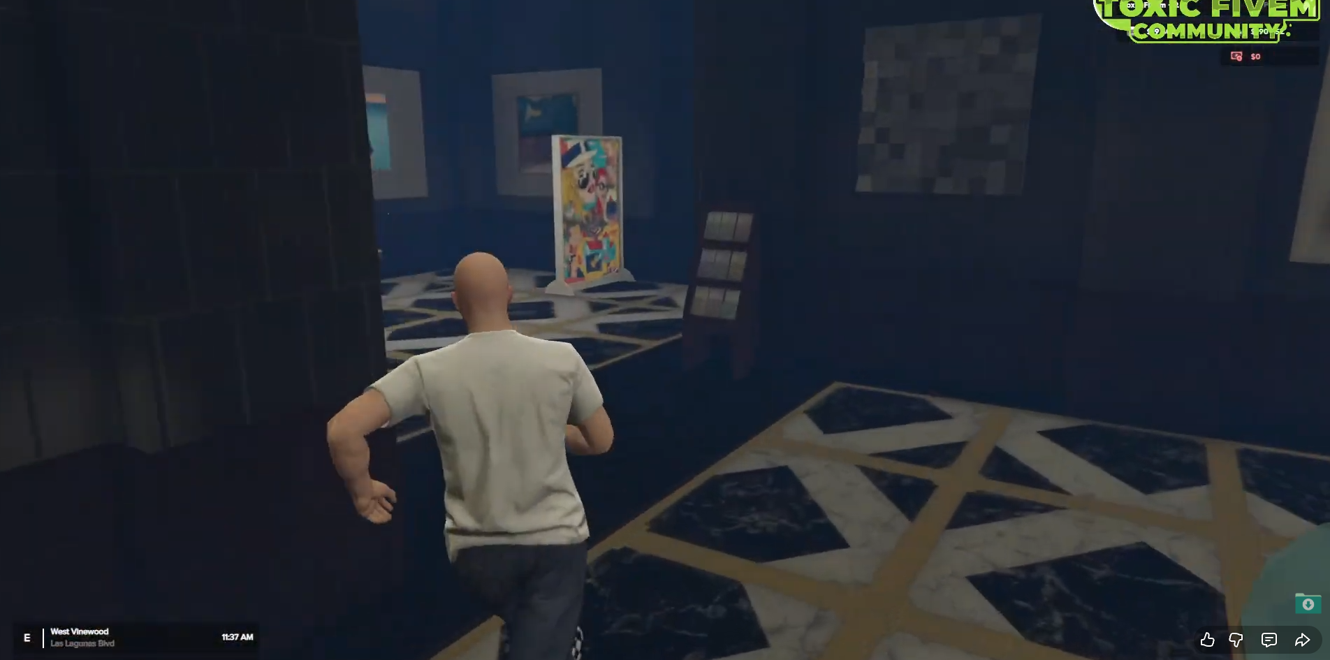 FiveM Art Heist script - QBCore - Open Sources - Download Now