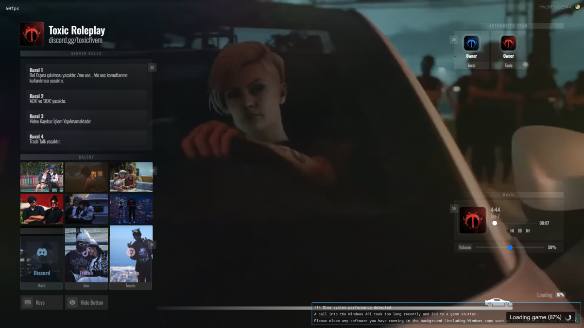 FiveM Loading screen Script - Download Now
