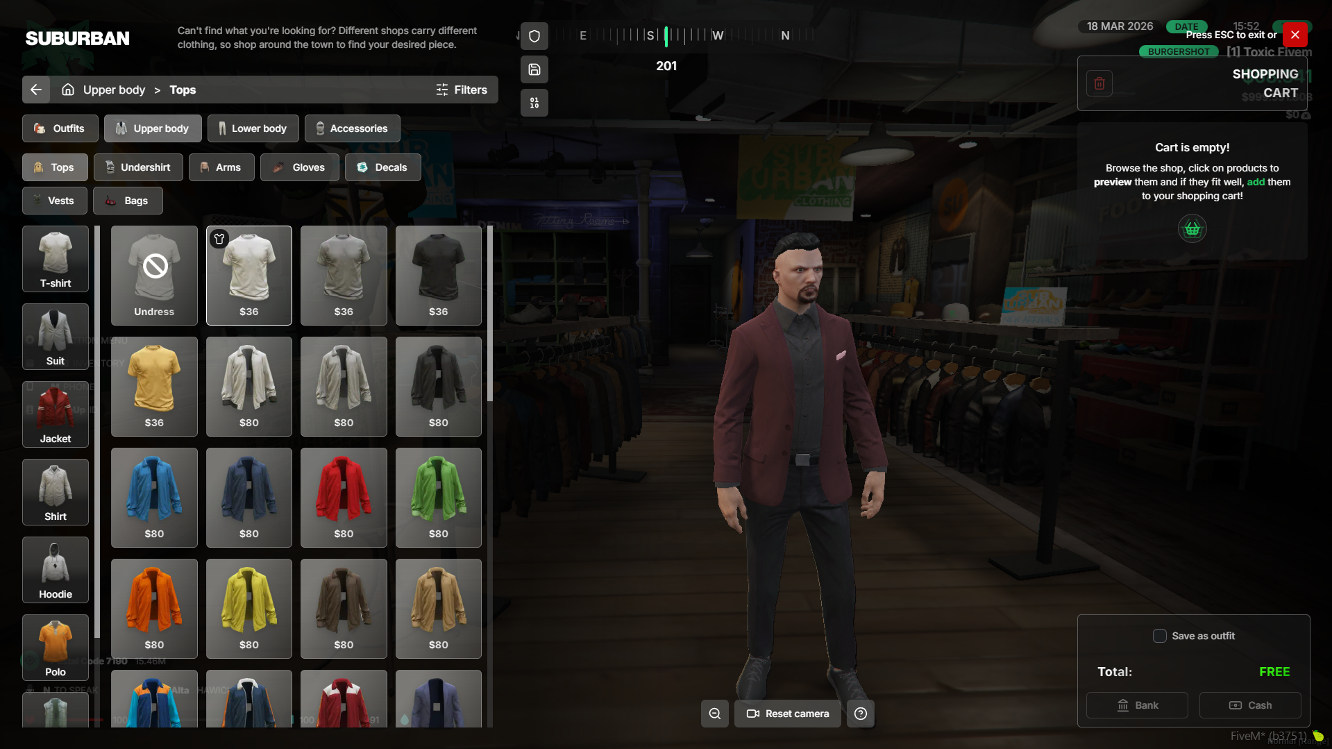 Rcore Clothing script - Open Sources - Download Now